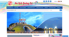 Desktop Screenshot of dulichquangtri.com.vn